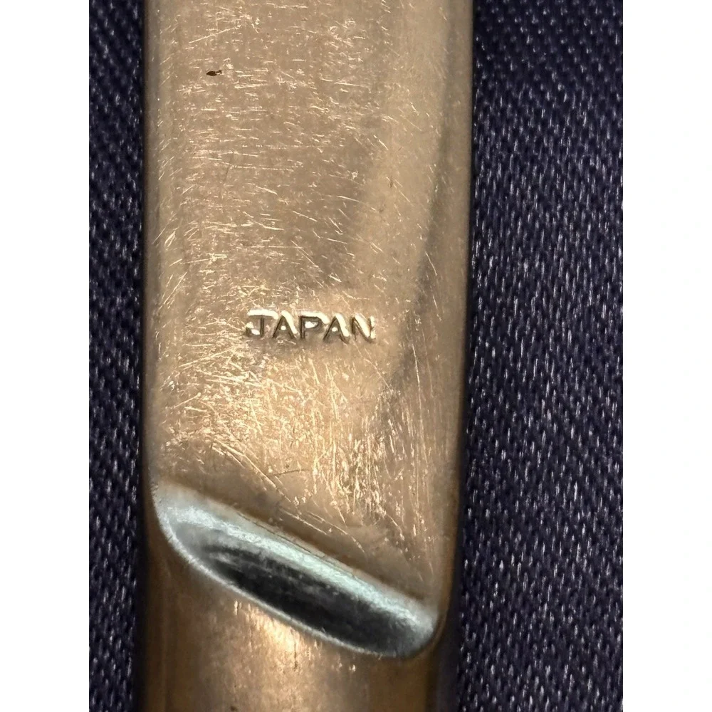 Set of 6 Stainless Steel Steak Knives Handmade Japan 4in Straight Edge Silver[B]